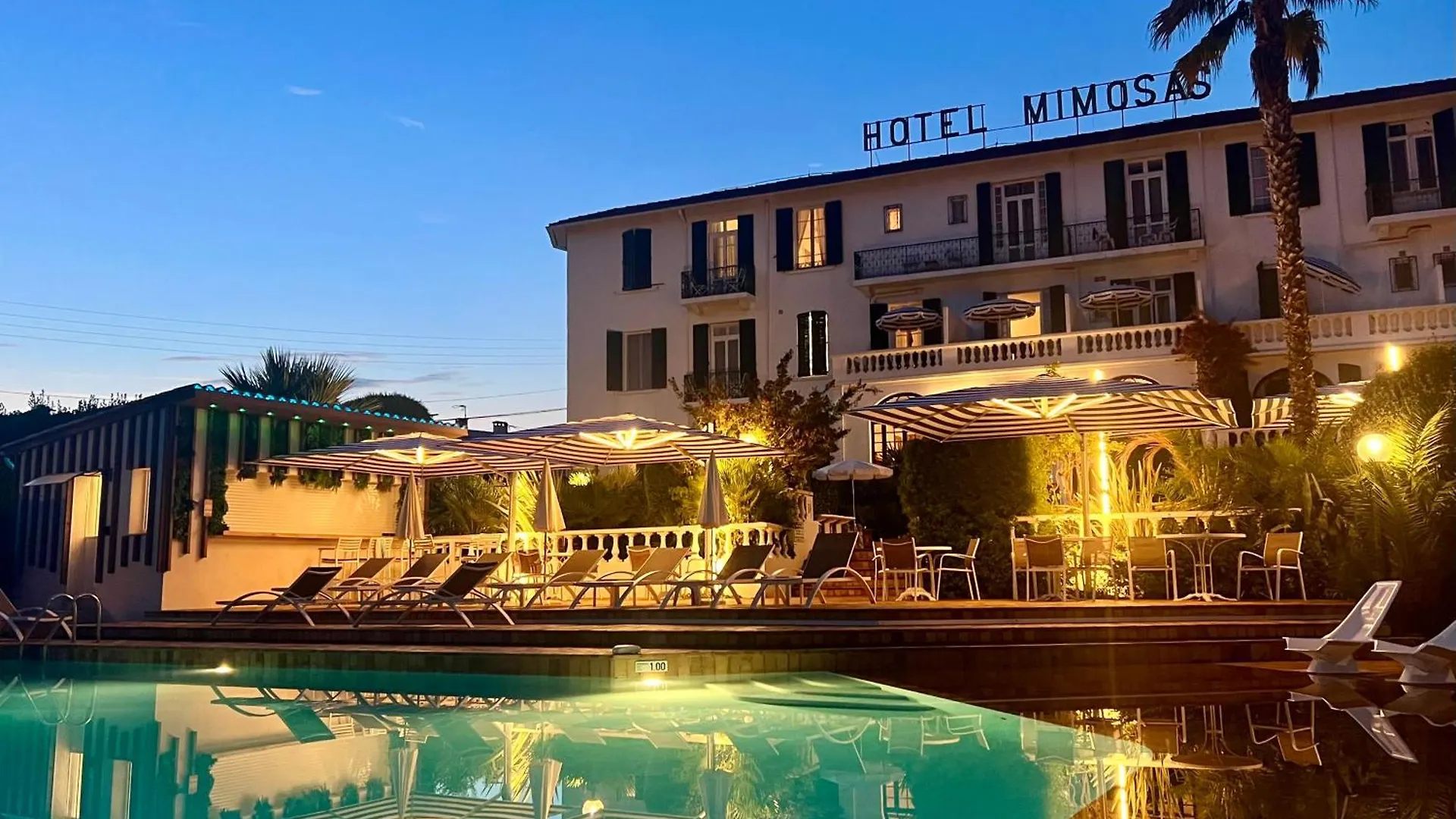 Hotel Des Mimosas Juan-les-Pins Frankrig