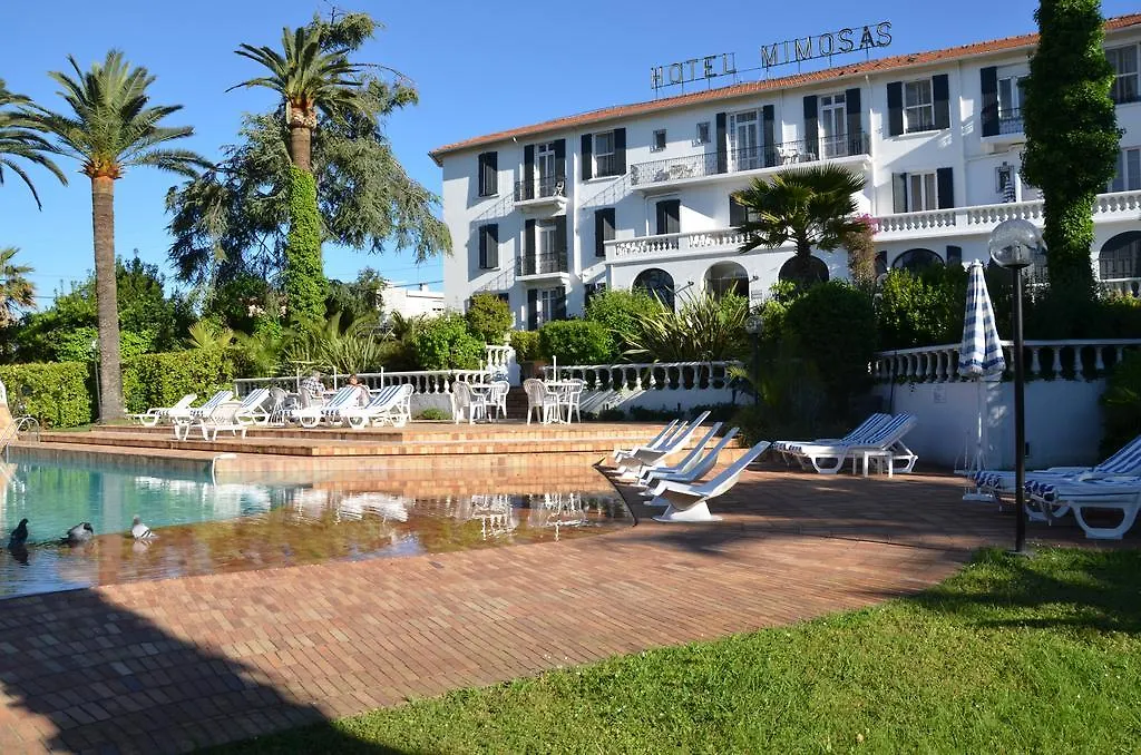 Hotel Des Mimosas Juan-les-Pins Frankrike